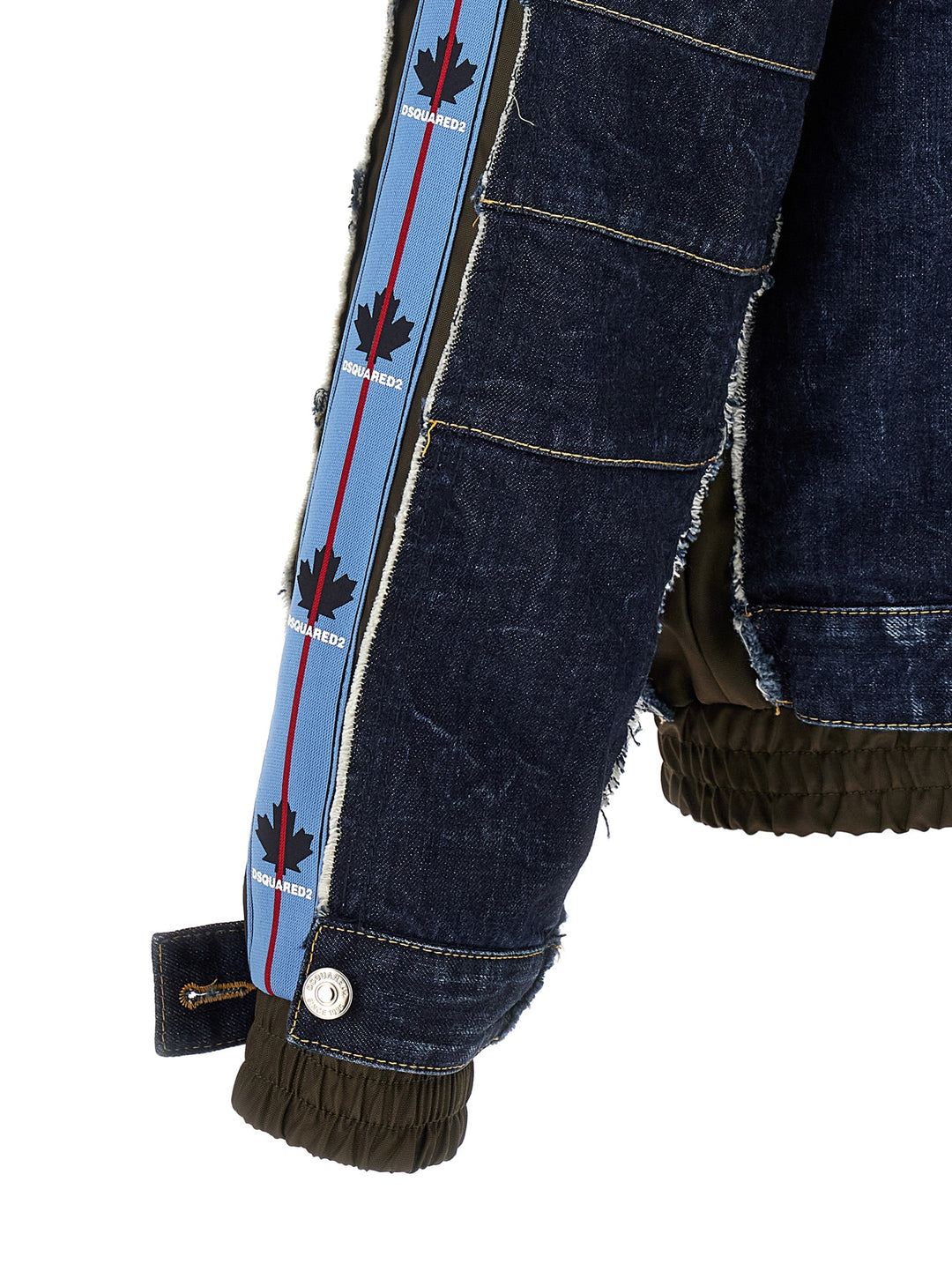 Dsquared2 Multilayer Denim Jacket Puffer Jackets - Blu | 1bfe68b10fd4bd861a02876b8ce6d3d5de19d608