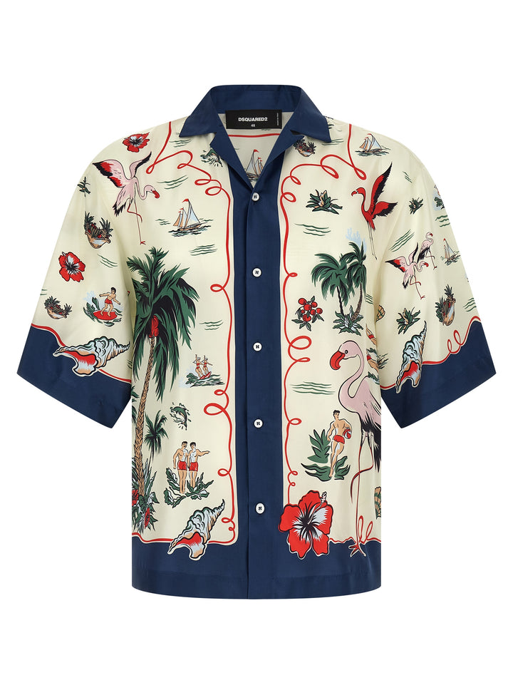 Dsquared2 Aloha Souvenir Camicie - Multicolor | b3ea4a0d6b3aa721c31b583972c6703bedf3a69c