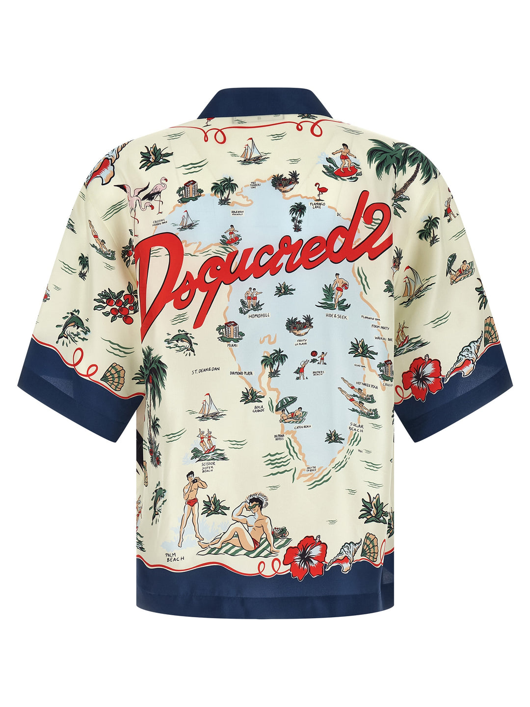 Dsquared2 Aloha Souvenir Camicie - Multicolor | 5803c6efd1b881e75a8832b0273369e97f348327
