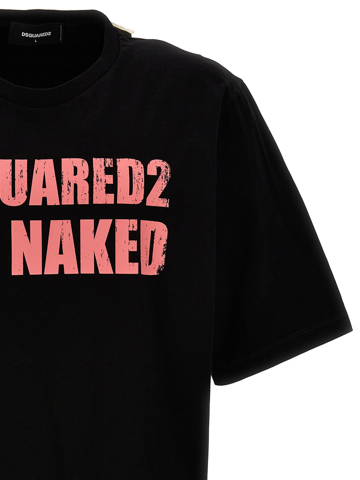 Get Naked T Shirt Nero