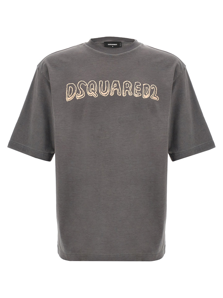 Dsquared2 Best Fade T shirt - Grigio | 1100f1d90f248883e4b6a1f7a50ff07e7e32530c