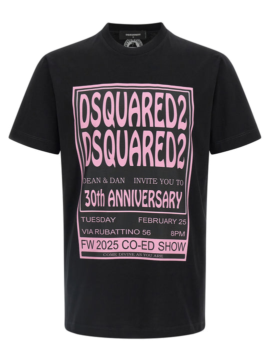 Dsquared2 Fashion Show T Shirt Nero