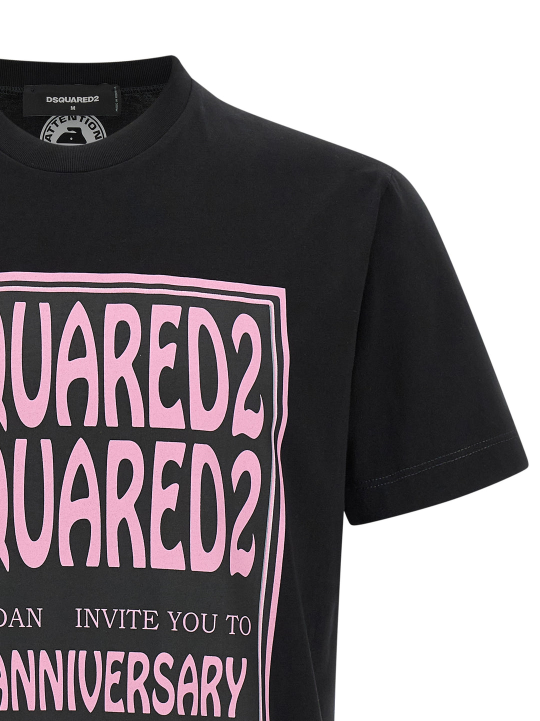 Dsquared2 Dsquared2 Fashion Show T shirt - Nero | d7ec213a60b6d58ee5cfb8202e3ef4c820e25bcf