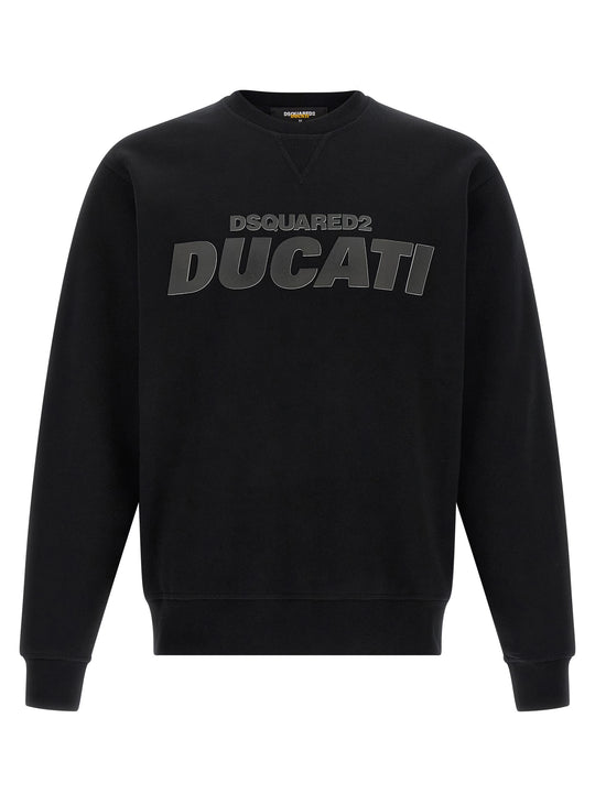 Dsquared2 X Ducati Capsule Felpe Nero