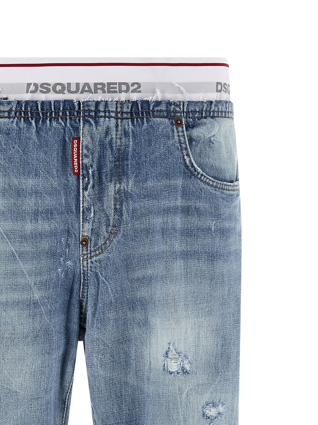 Dsquared2 Denim Jogger Jeans - Blu | ee22d62eb047790d4b3b282c1979d49e4ed54aae