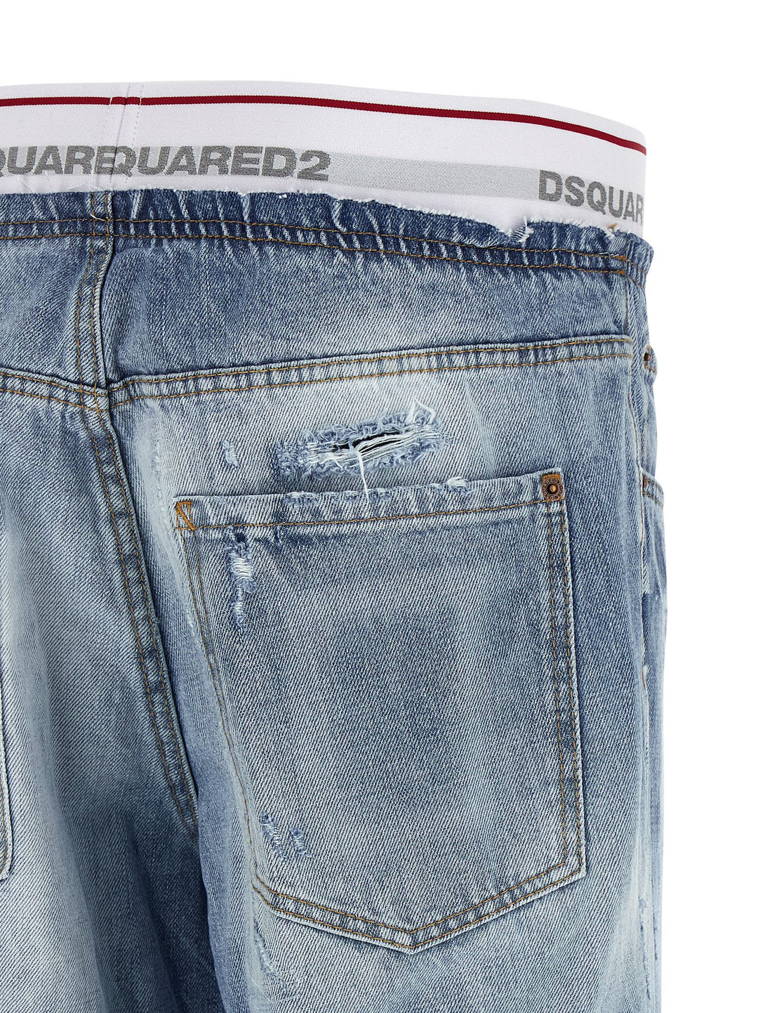 Dsquared2 Denim Jogger Jeans - Blu | 4b638161fafd6a0ee7968fabbe417c8da72ae24a