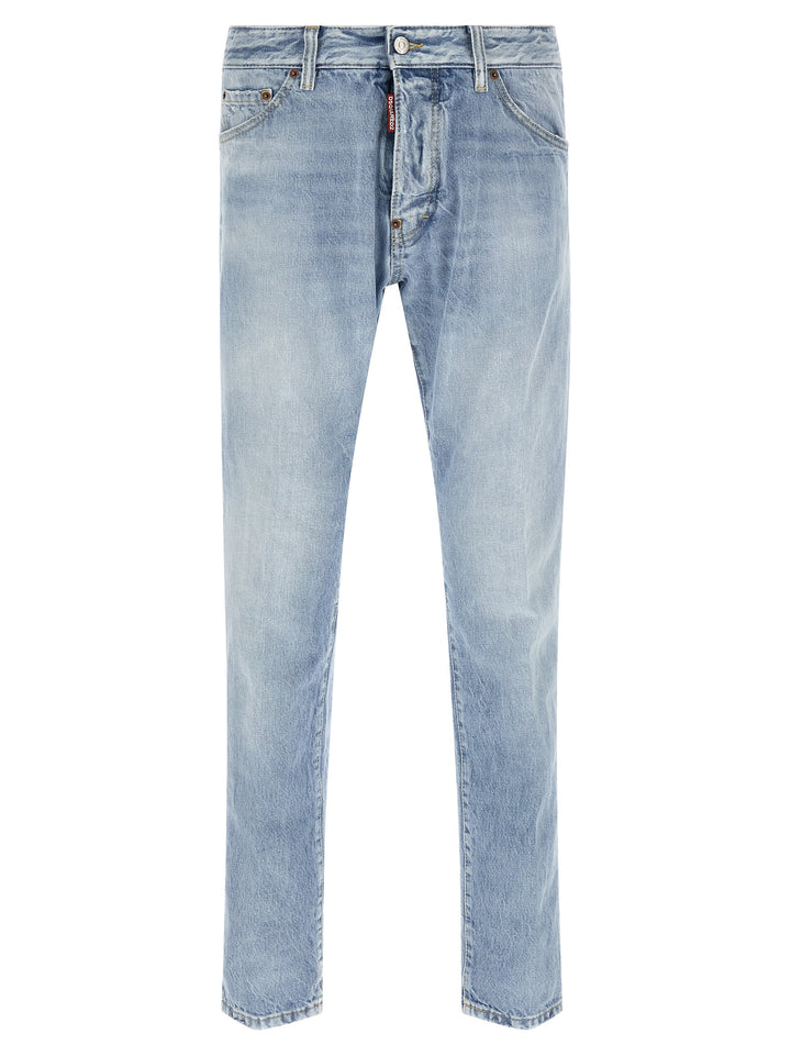 Dsquared2 Teddy Jeans - Celeste | d36afe78c60c7a3e3aef99aa633f433c8df9f76c