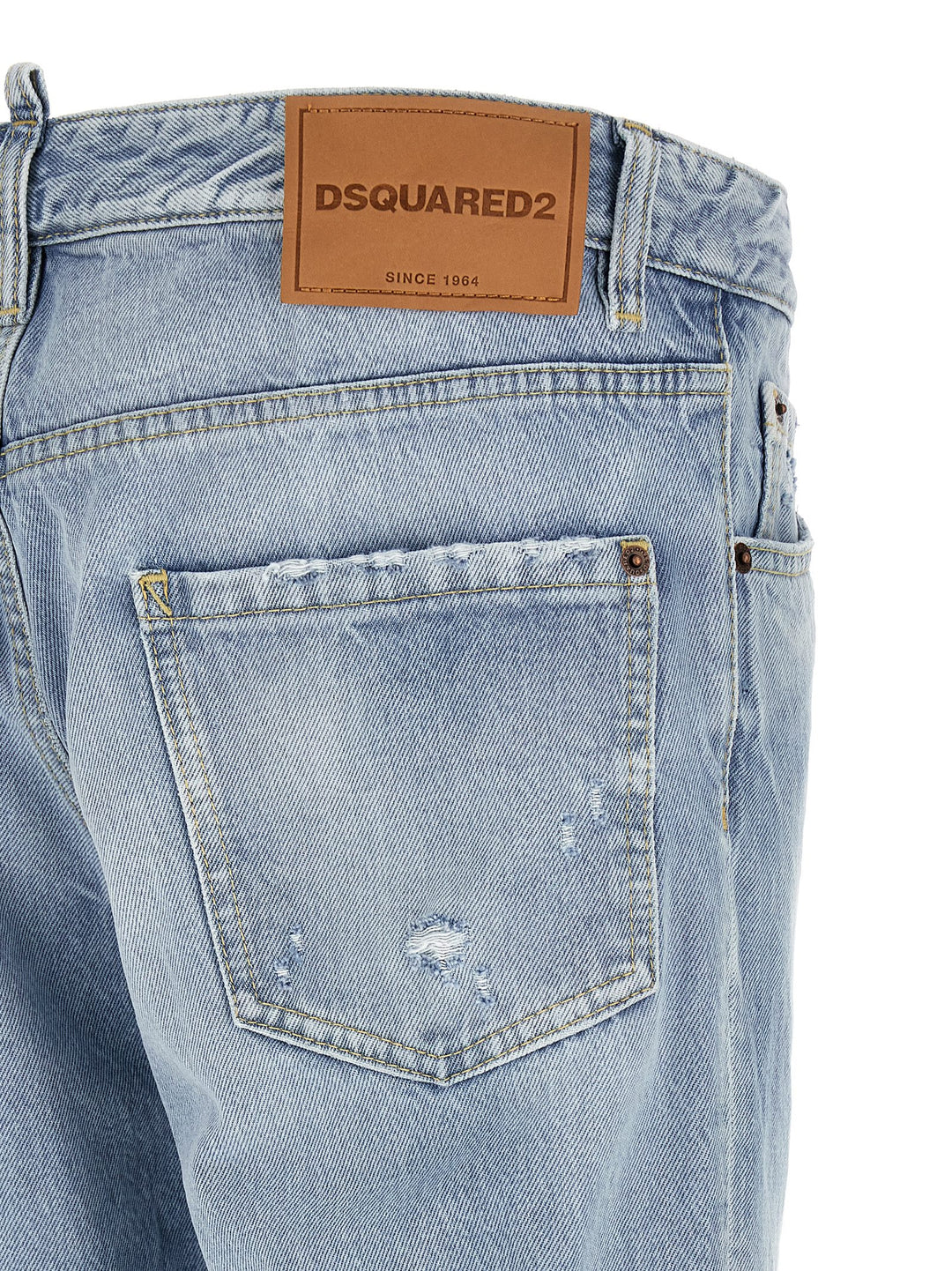 Dsquared2 Teddy Jeans - Celeste | c68a864555ab32b116b601f6c52cd1658a4ab571