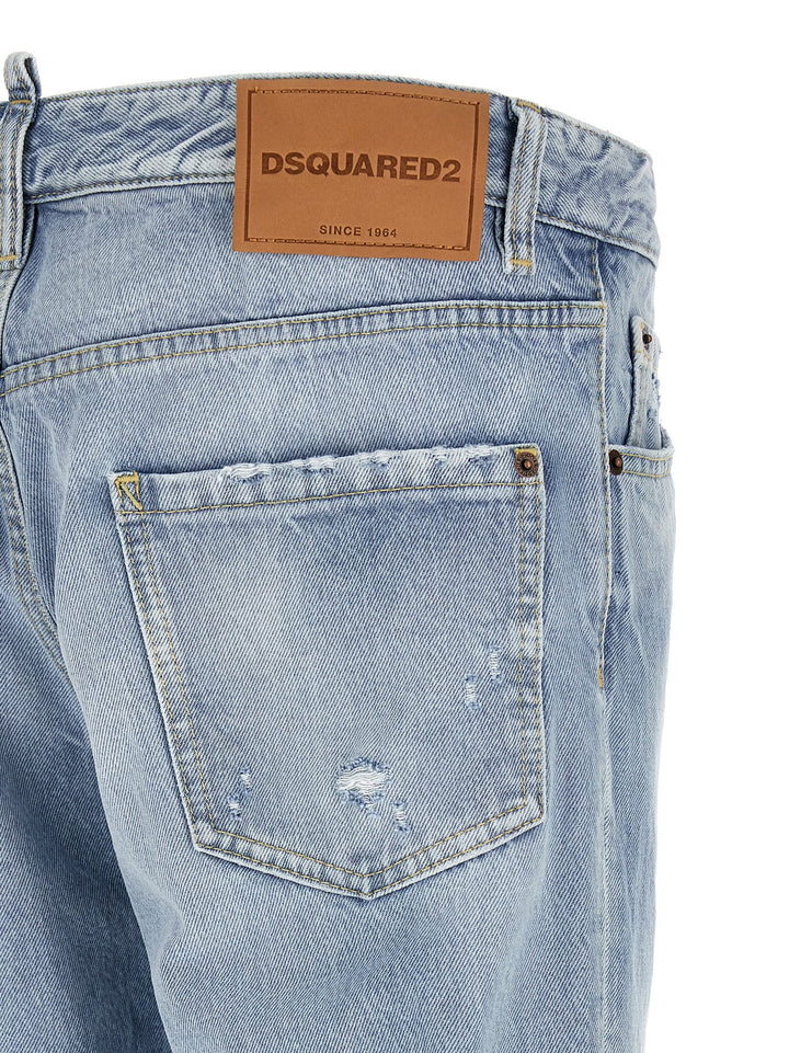 Dsquared2 Teddy Jeans - Celeste | c68a864555ab32b116b601f6c52cd1658a4ab571