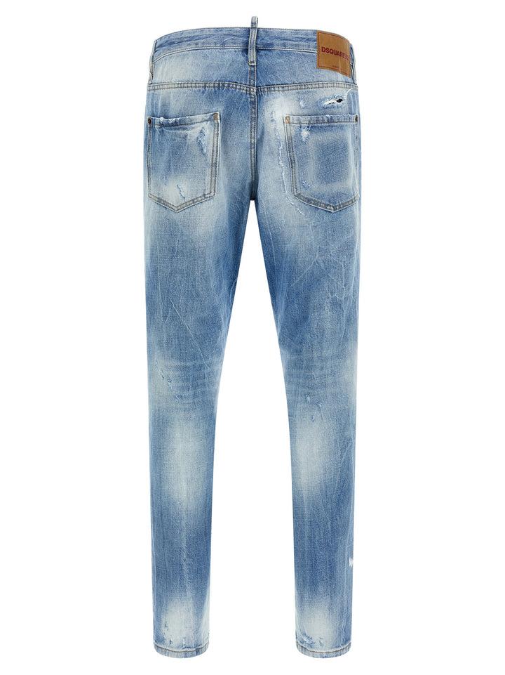 Dsquared2 Teddy Jeans - Blu | b46589c10a110cf5012ba87c7d34f8c2394d98e0