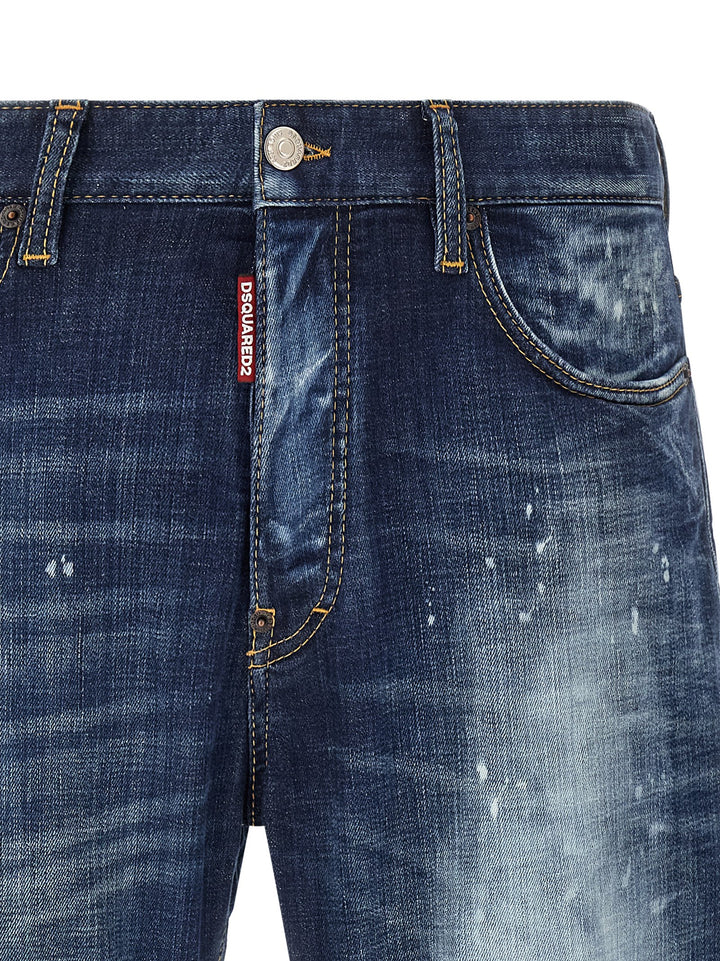 Dsquared2 Bro Jeans - Blu | 71d899455860b6be20f6d68bd9928523156fe905