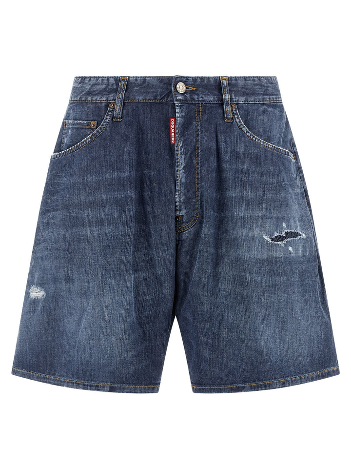 Dsquared2 Boxer Bermuda e Short - Blu | dbb7e7ce4b2ad6e461257cedd9ad2a985b010109