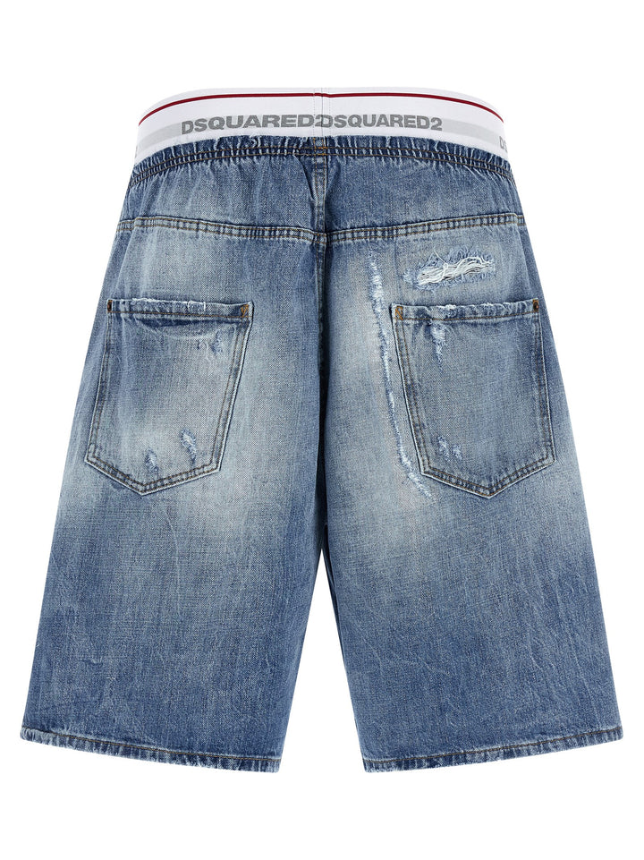 Dsquared2 Surfer Bermuda e Short - Blu | 7aecfa488c206521008461c4916fdbda2d8d4a94