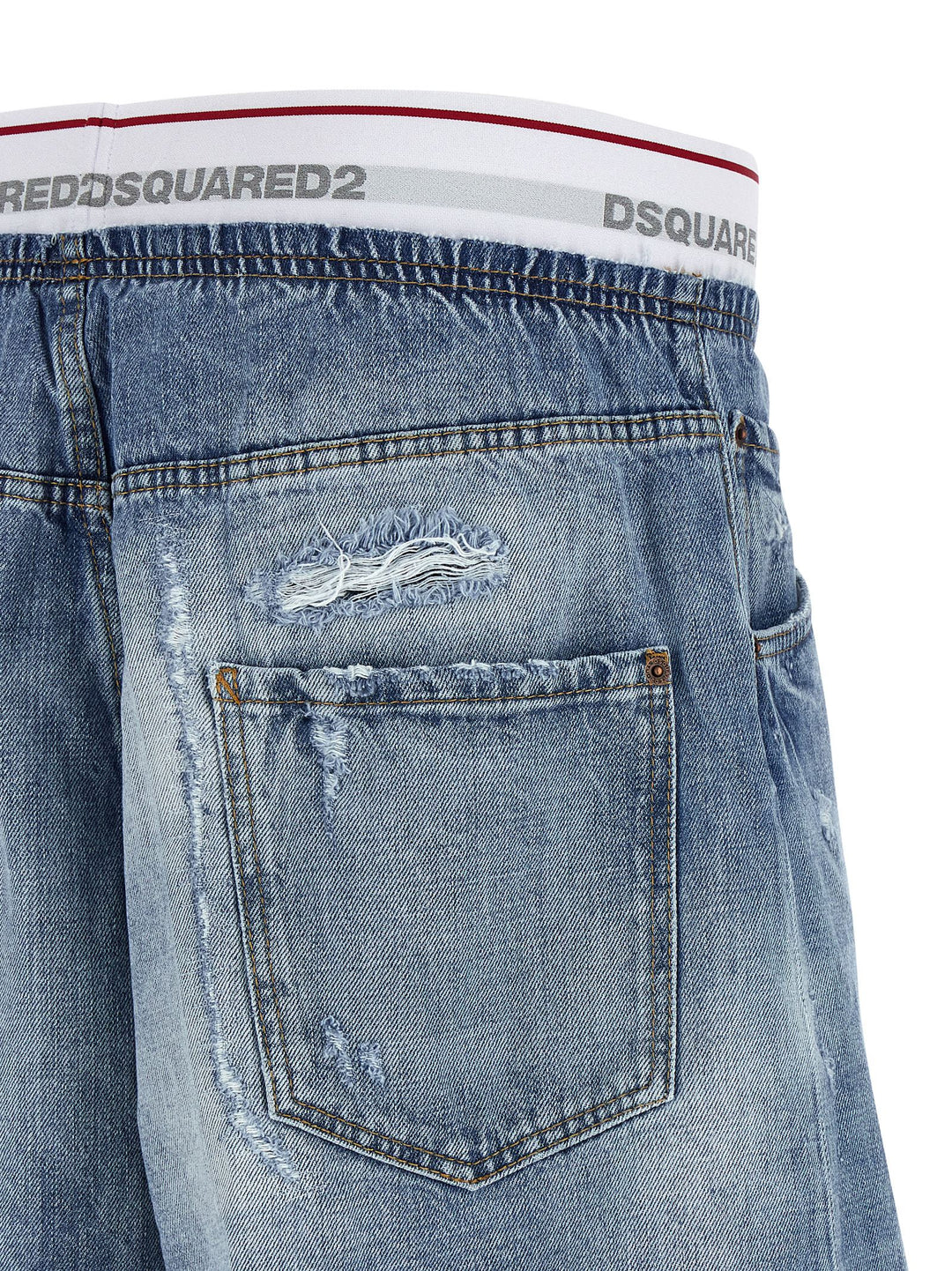 Dsquared2 Surfer Bermuda e Short - Blu | 551faf3a27edd021d12e1155e47f4982c80a8a84