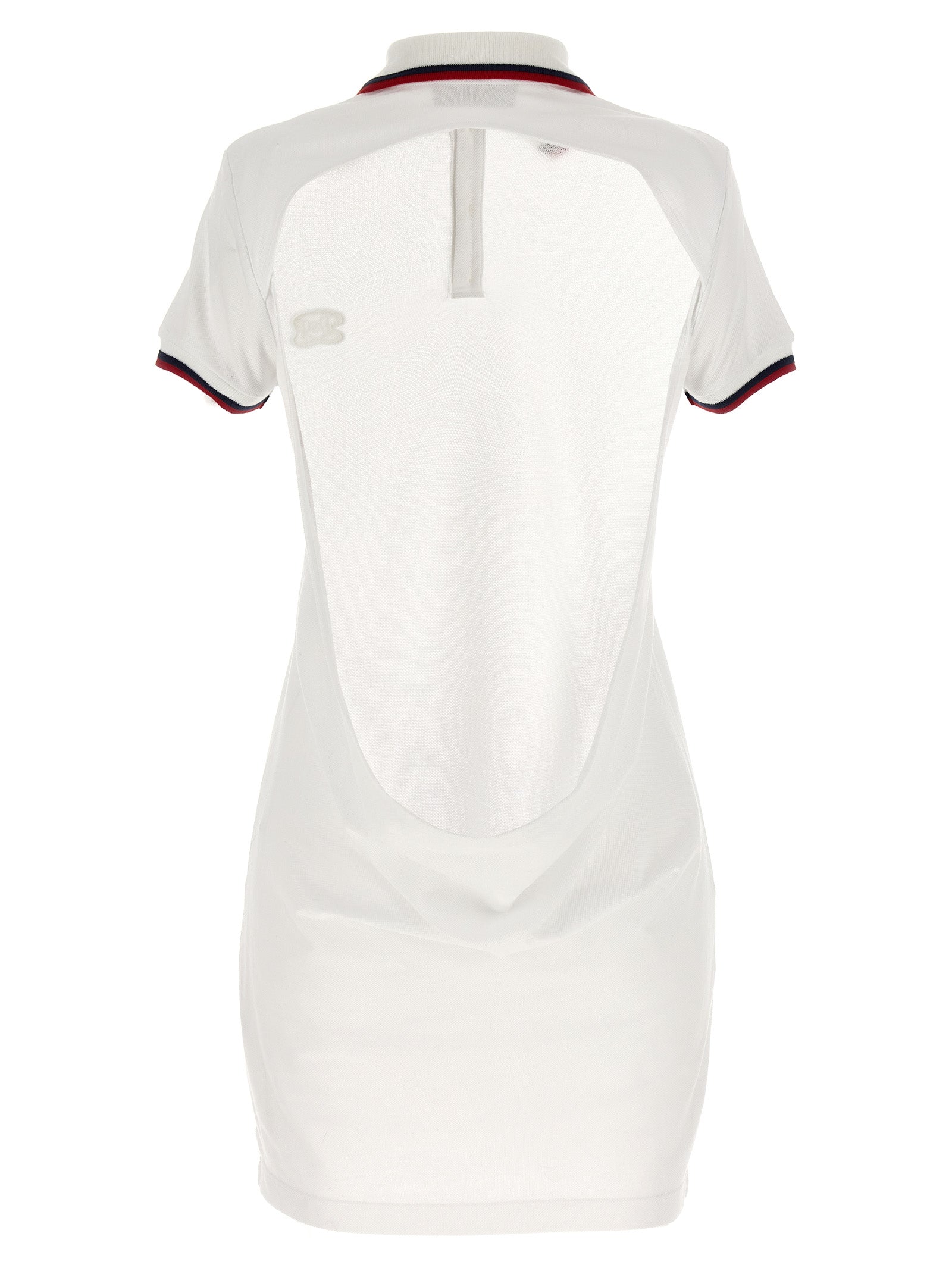 Dsquared2 Maxi Cut Out Polo Dress Abiti - Bianco | a5c2db681683827429471043fc6f1b6d5f741e1d