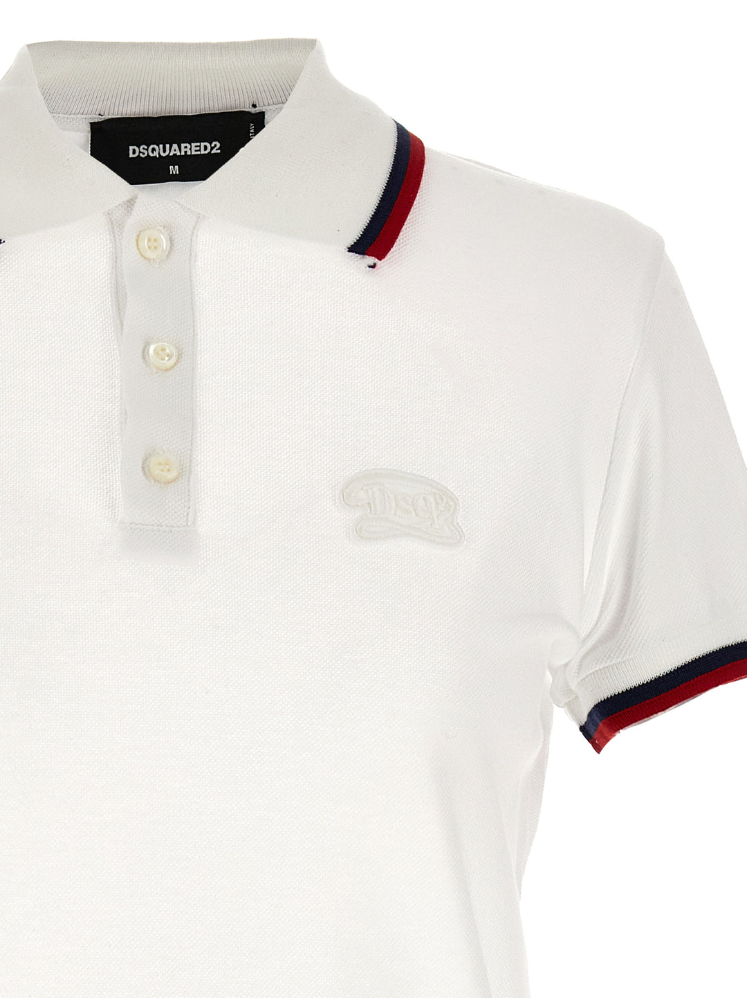 Dsquared2 Maxi Cut Out Polo Dress Abiti - Bianco | 31297369cb198c1f0b02d9ff14612899601e6a6a