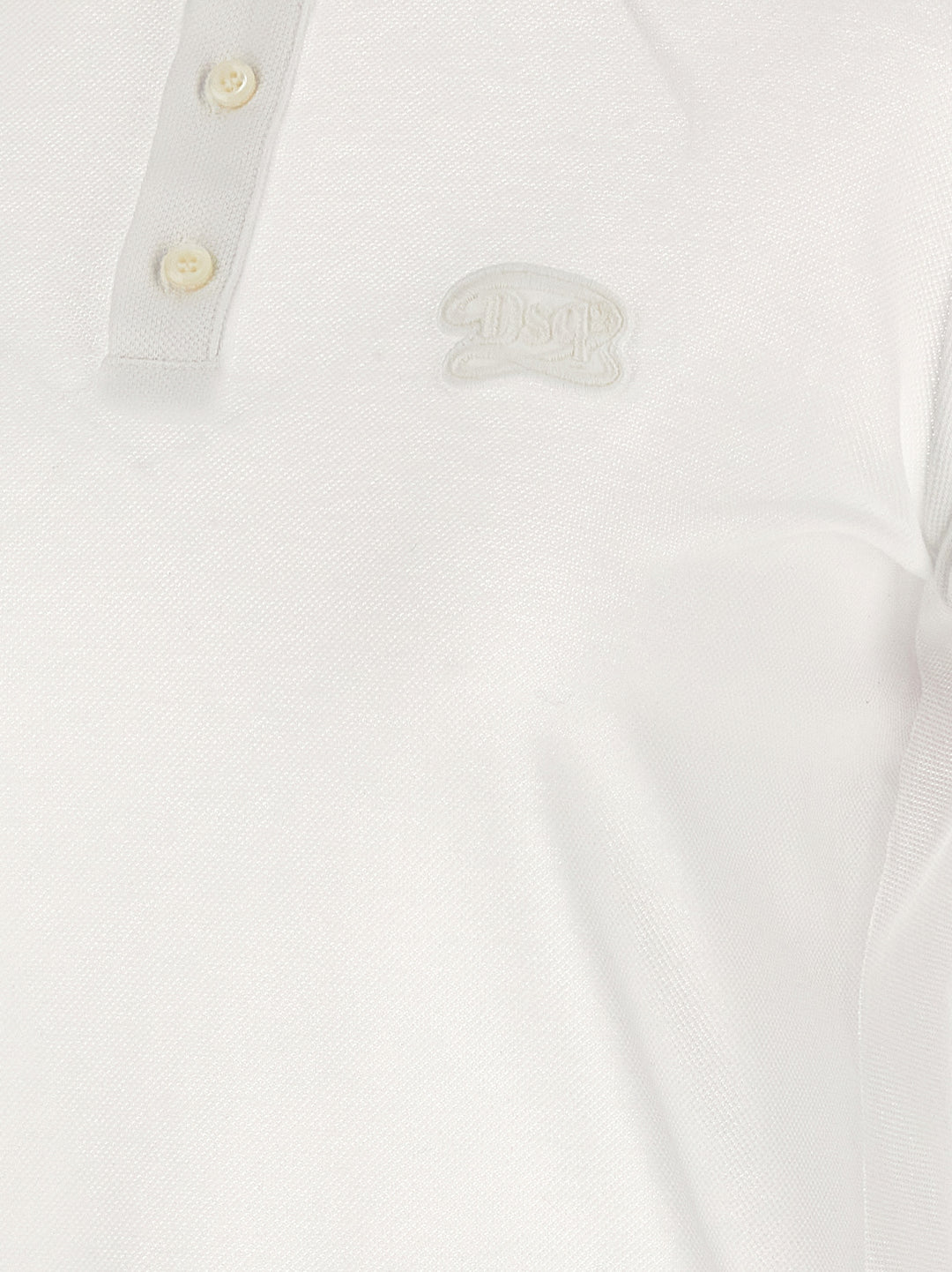 Dsquared2 Maxi Cut Out Polo Dress Abiti - Bianco | 513e33e54f1f18acab6d39ba58c48e59fd6d738b