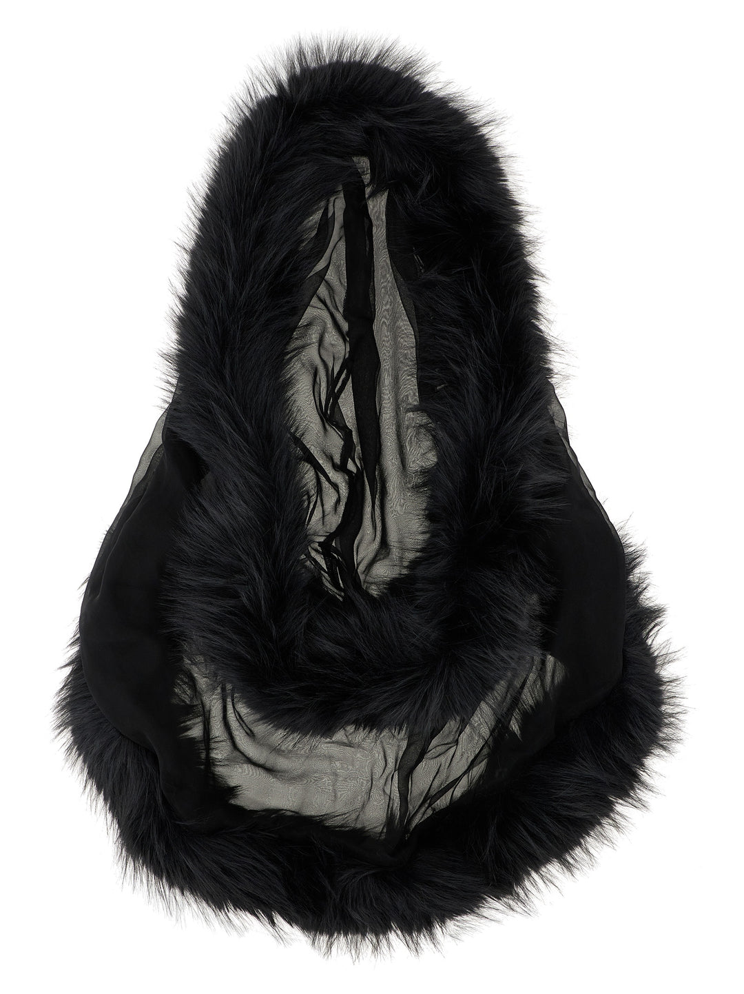 Dsquared2 Hooded Collar Sciarpe - Nero | a91cd61cf5496646db8dce822f276f45e670d105