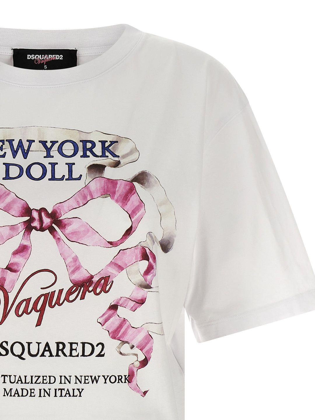 Dsquared2 Capsule Vaquera X Dsquared2 T shirt - Bianco | efc424f05c5ab0c624b0095e536b562afc9535b0