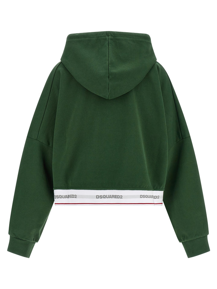 Dsquared2 Onion Felpe - Verde | fb04490fc34f6bf7172b7b53771dd739a48c5436