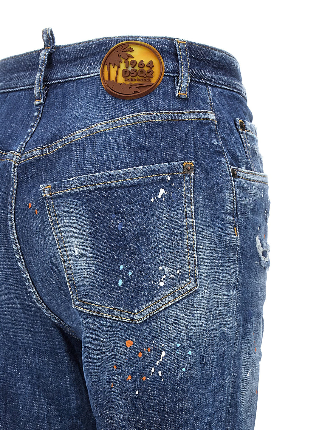 Dsquared2 Twiggy Jeans - Blu | 044c2e1414e03d433c2d7c06f50cdbee67b4677c