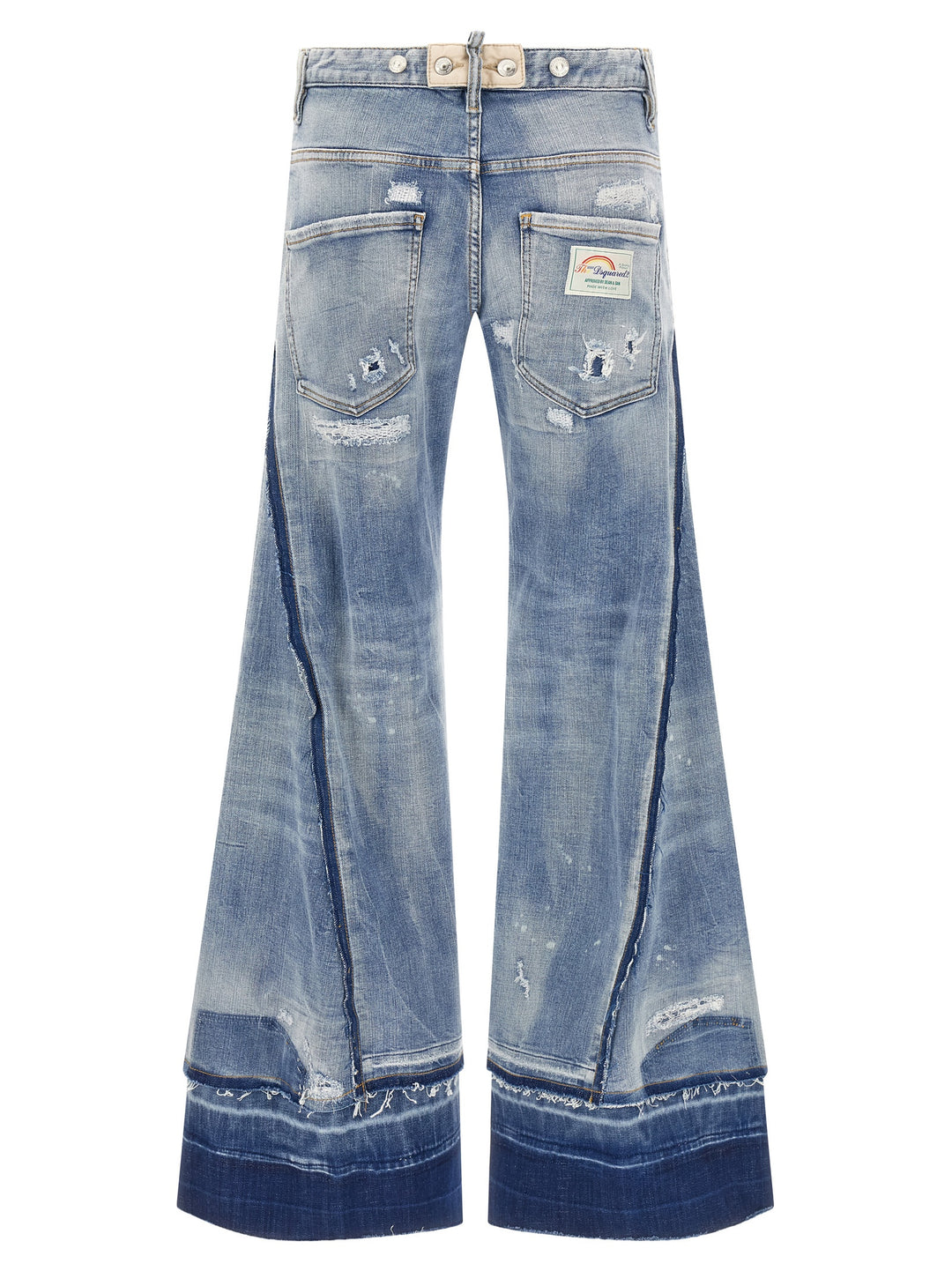 Dsquared2 Mother Jeans - Blu | bc934b534cb593fc0c9cc763b95a84a846765732