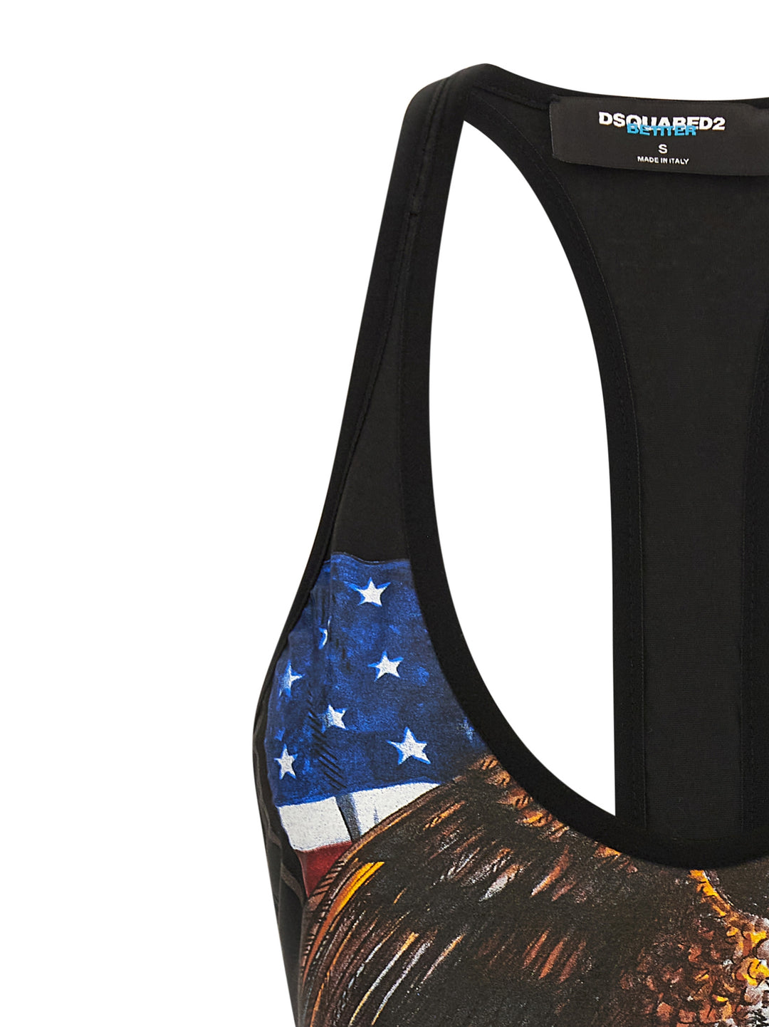 Dsquared2 Racer Top - Nero | 32d8bcee255aa7aee3a09a9a7e5197921d273db2