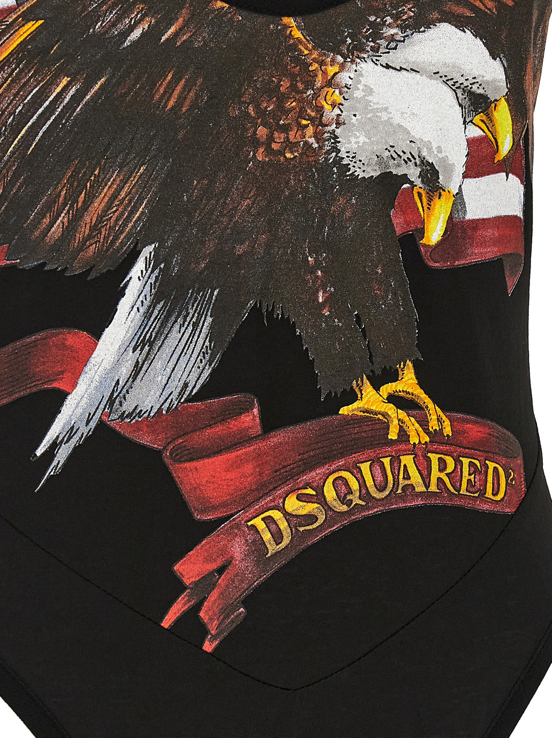 Dsquared2 Racer Top - Nero | 43f62efd15b4e06506a1cada6ebdd52cfe4311f3