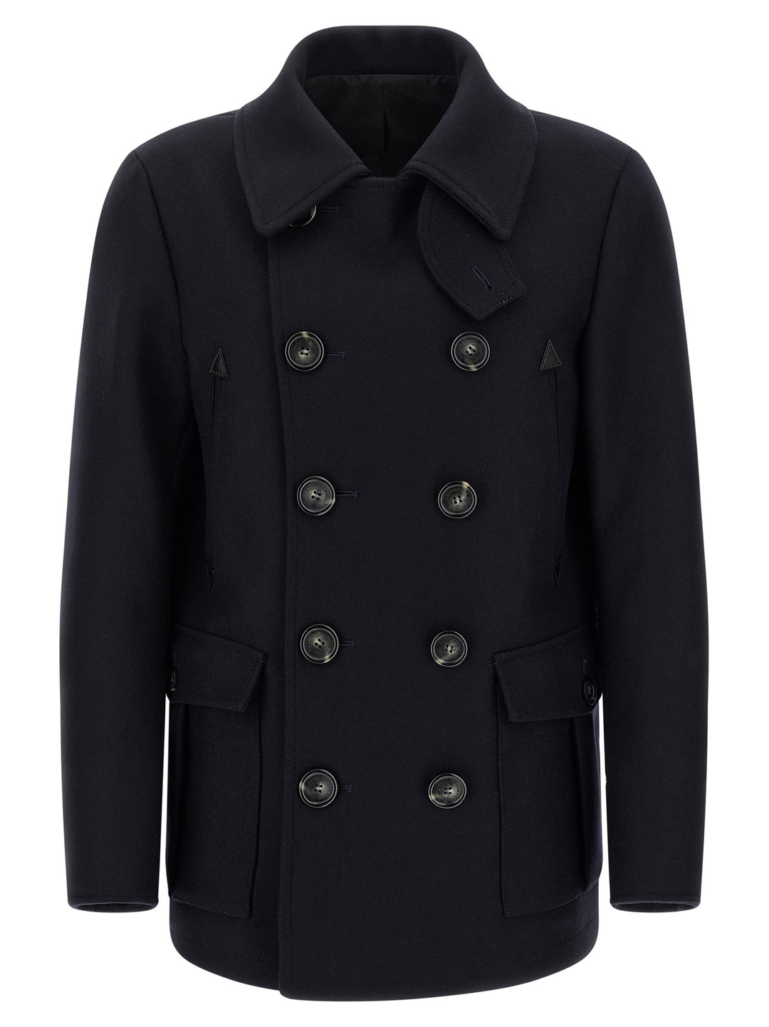 Dsquared2 Wool Coat Trench e Impermeabili - Blu | 09b58faf8432d7c14239669f927c121f65ef706e