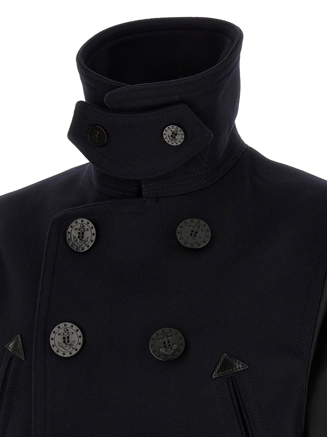 Dsquared2 Hybrid Peacoat Trench e Impermeabili - Blu | 317821824c1f038d1f5243bc9163258c068a5508