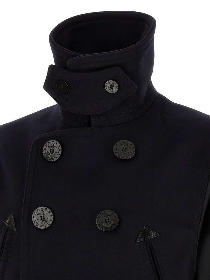 Dsquared2 Hybrid Peacoat Trench e Impermeabili - Blu | 317821824c1f038d1f5243bc9163258c068a5508