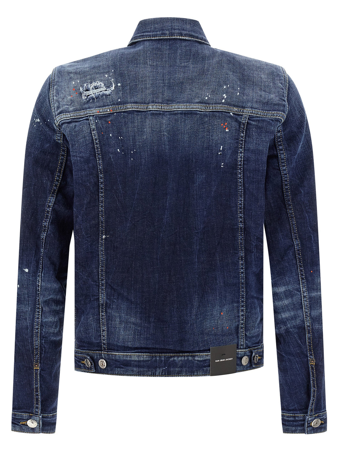Dsquared2 Dan Jean Puffer Jackets - Blu | 822ee41766860cb431010d598c42e5e19014c30a