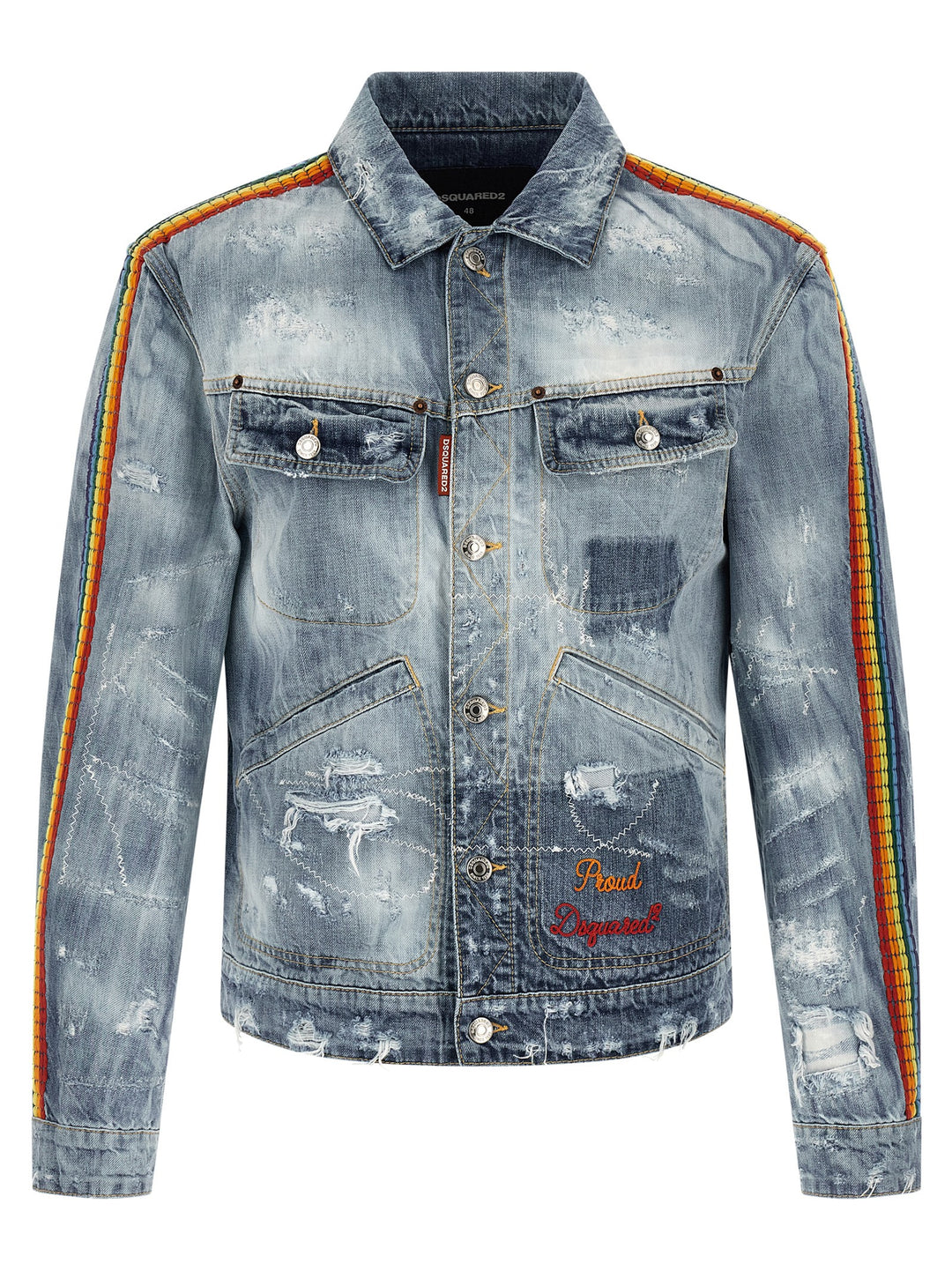 Dsquared2 La Jean Puffer Jackets - Blu | 5829f026be8decd64e3939a851d0625dae2780a0