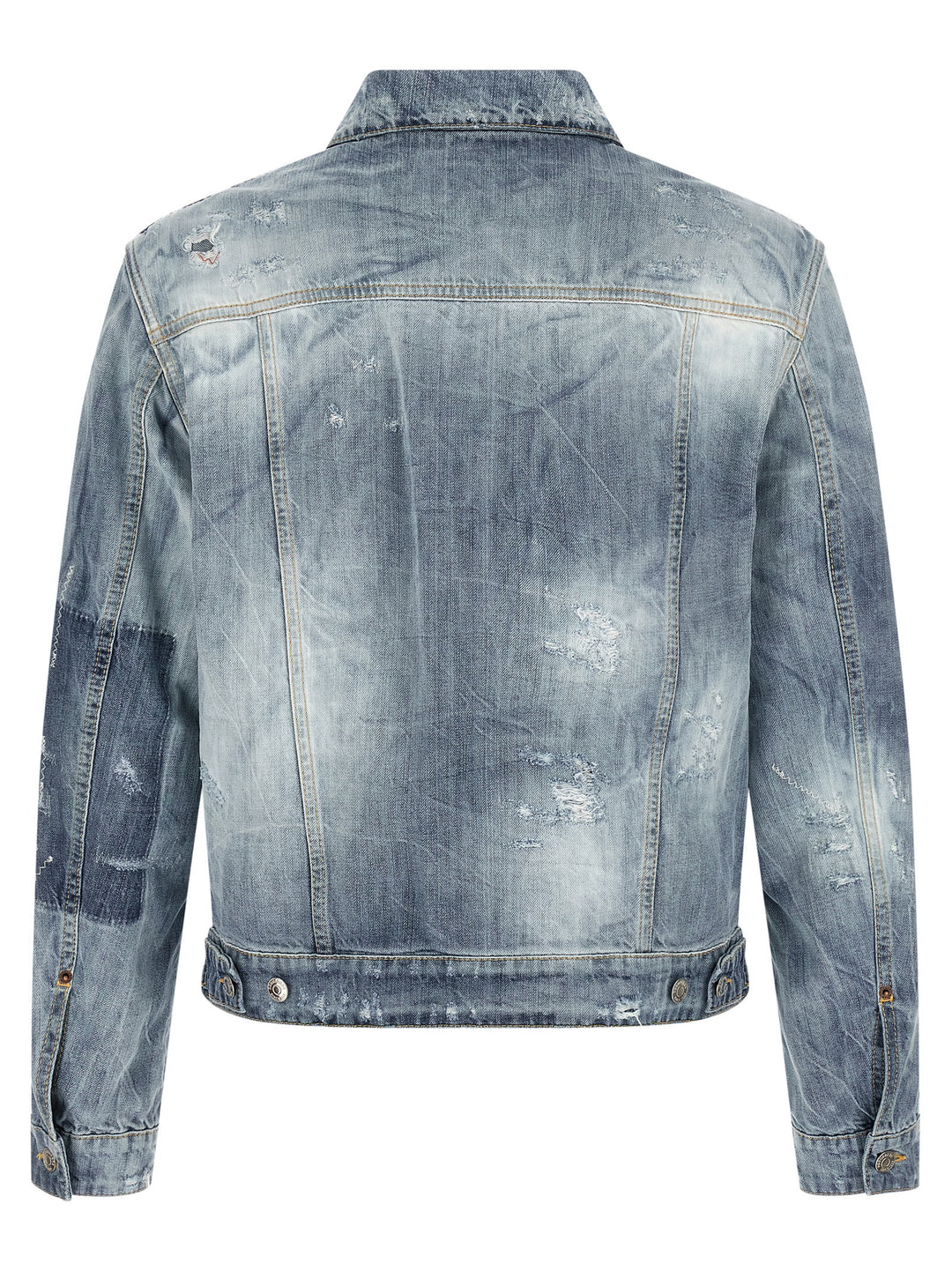 Dsquared2 La Jean Puffer Jackets - Blu | bf140f49d0cf973cc569892eba1c56906959ba02