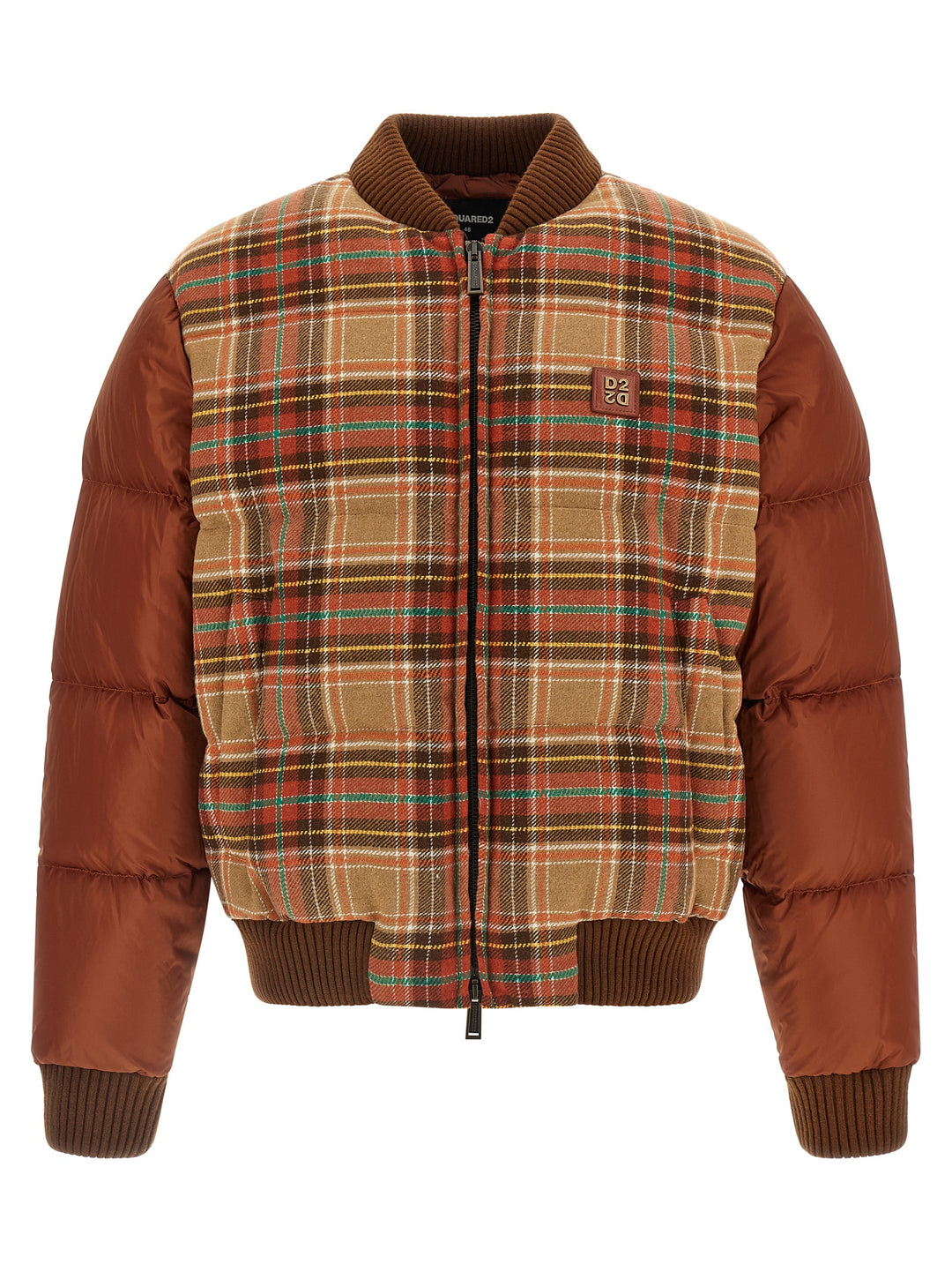 Dsquared2 D2 Upside Down Puffer Jackets - Marrone | 3b6c435c12fd53e6df20f5cabf48fd386065806b