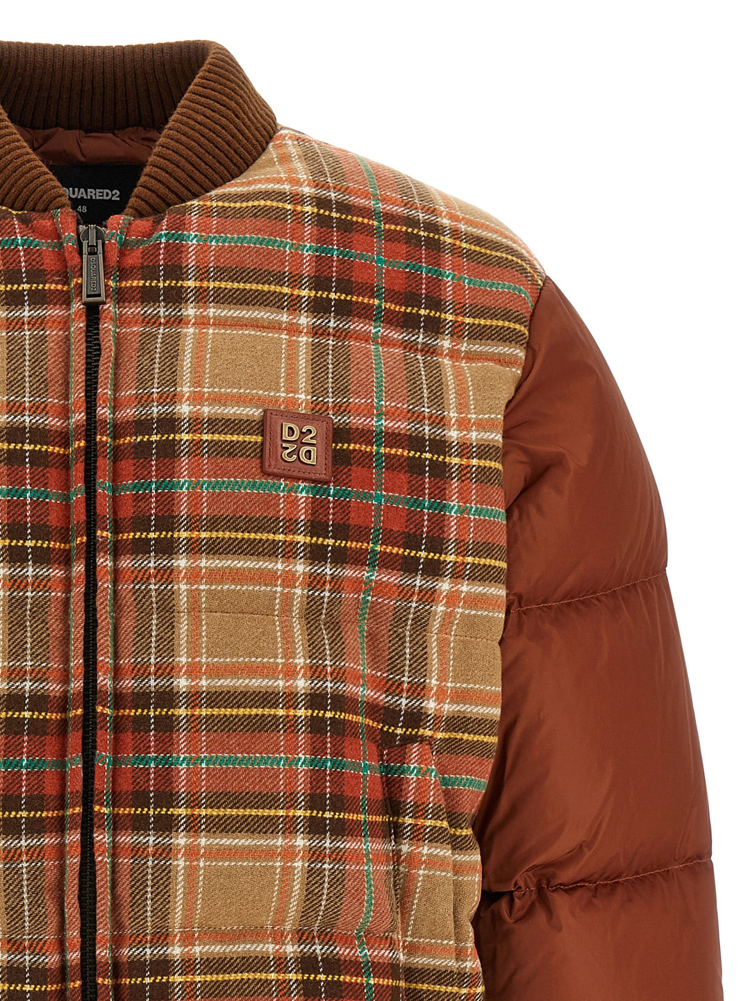 Dsquared2 D2 Upside Down Puffer Jackets - Marrone | d95f6effe0c2484c0ba5c6b7f0240fa0cf8c2263