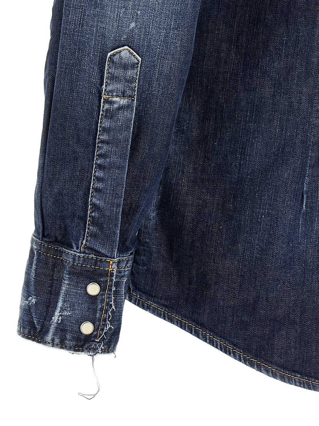 Dsquared2 Fashion Western Camicie - Blu | 1a5a2c1f83deeab570a9ca6ac2ec5c28032433b8