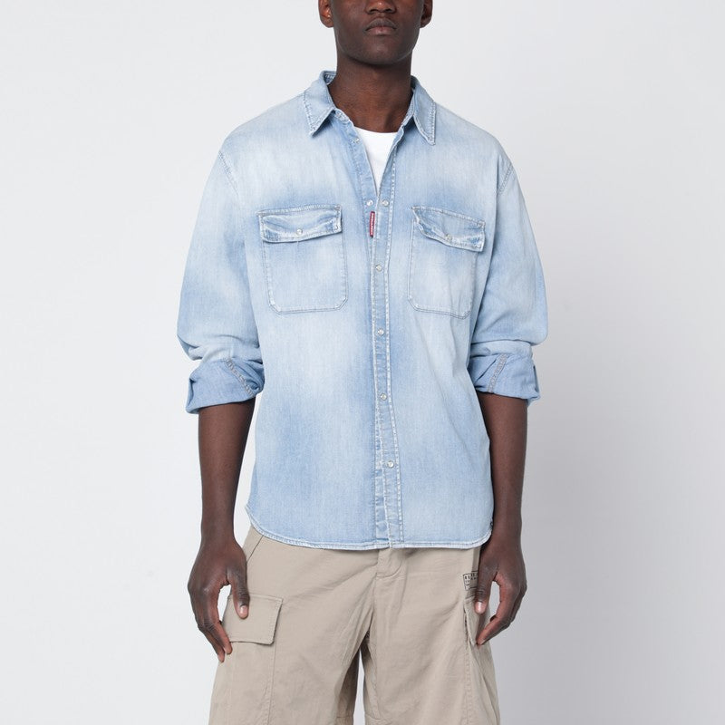 Dsquared2 Shirts & Tops - Blu | 218b5cba3a75e31f325295f682245684ac804a5f