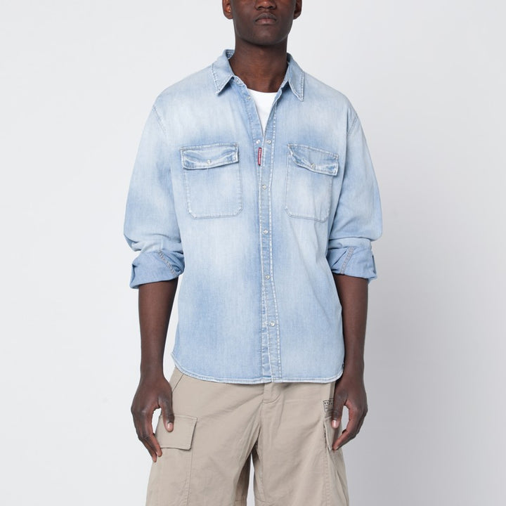 Dsquared2 Shirts & Tops - Blu | 218b5cba3a75e31f325295f682245684ac804a5f