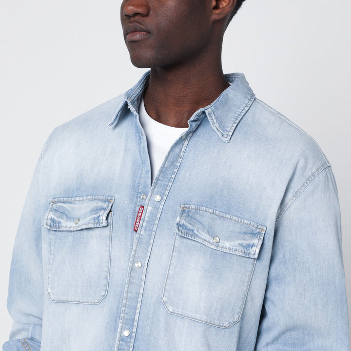 Dsquared2 Shirts & Tops - Blu | 5ca8a1e241e79f2e0fa3b320d8a620af39190149