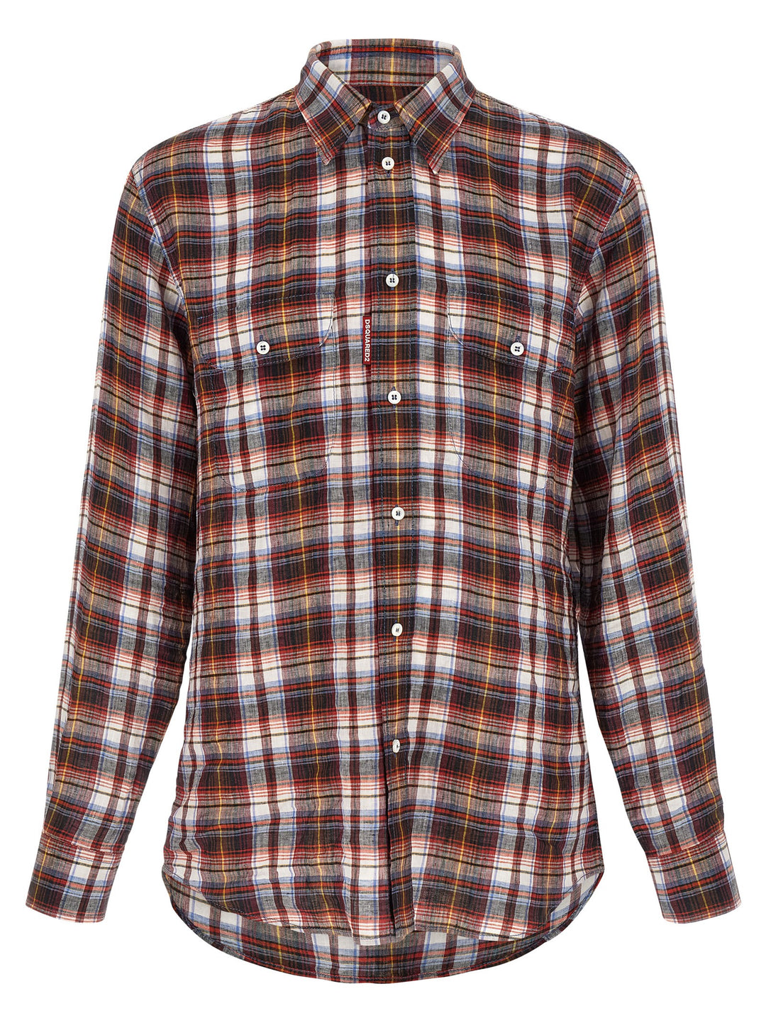 Dsquared2 Canadian Vintage Camicie - Rosso | e17885b5d66066f4db554d9c0203c1c40938baa8