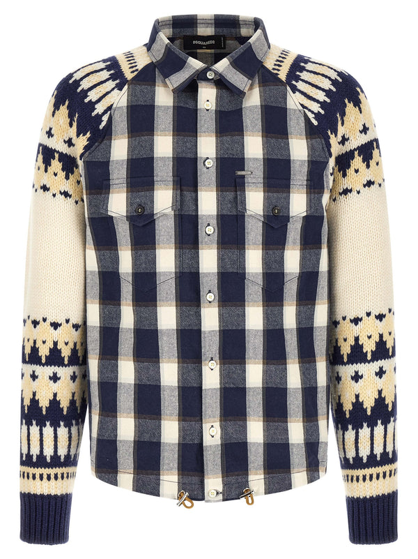 Classic Check Drawstring Camicie Multicolor