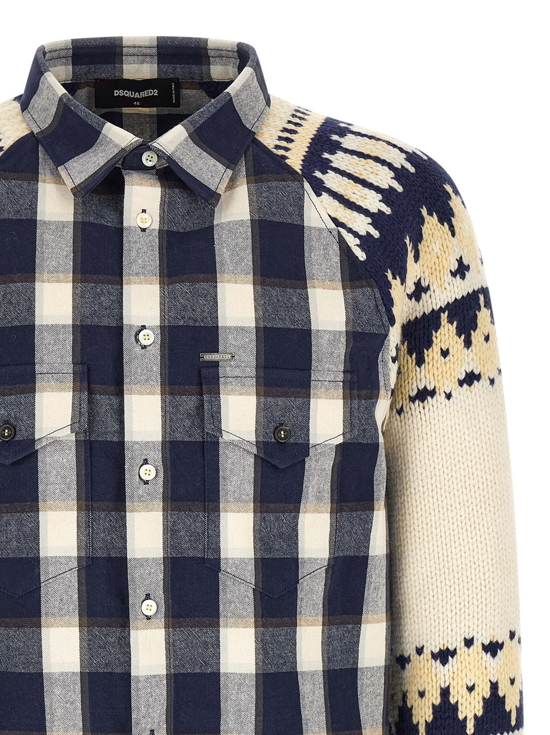 Dsquared2 Classic Check Drawstring Camicie - Multicolor | f55c5ad9aa43674f093e9346996e29e2f55d90ee