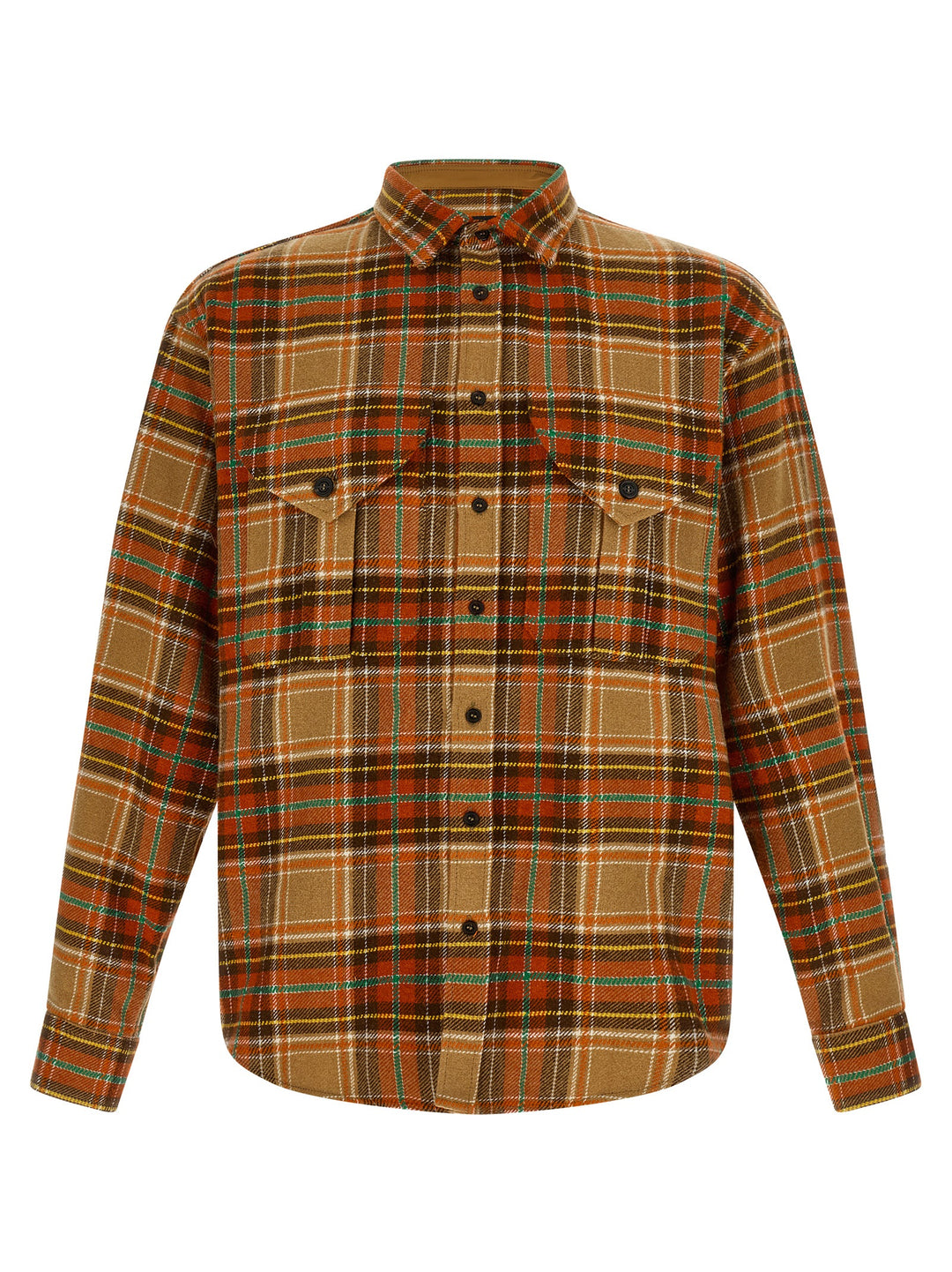 Dsquared2 D2 Cottage Military Camicie - Arancione | 69737cf08c765f799cdab537fe9d9d7169a6b873