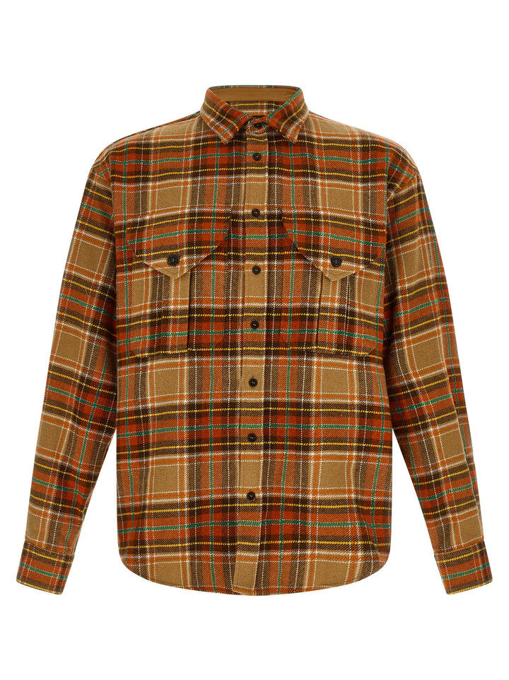 Dsquared2 D2 Cottage Military Camicie - Arancione | 69737cf08c765f799cdab537fe9d9d7169a6b873