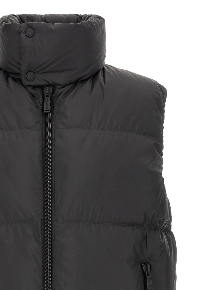 Dsquared2 D2 Upside Down Gilet - Nero | 3f604b84b7ea9ed616d6dce536aab64648f59e34