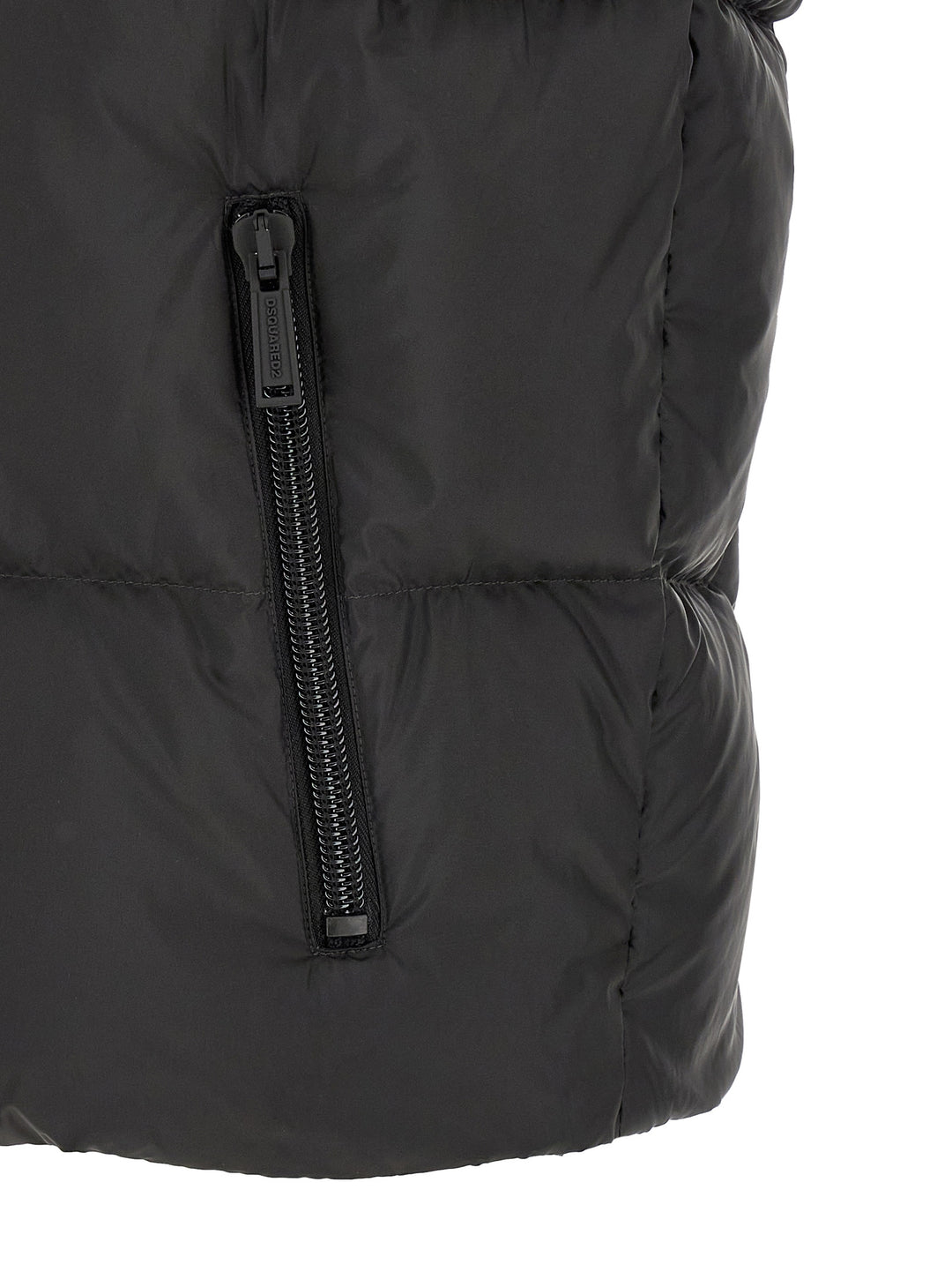 Dsquared2 D2 Upside Down Gilet - Nero | ab73b8ac95521e9216fd7c395cdb70361e8bcc42