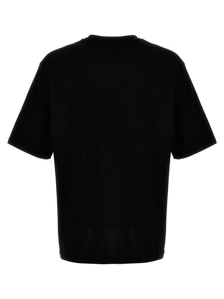 Dsquared2 Logo Print T shirt - Bianco/Nero | 356c7db5384531104d2986d82396acca8d06b034