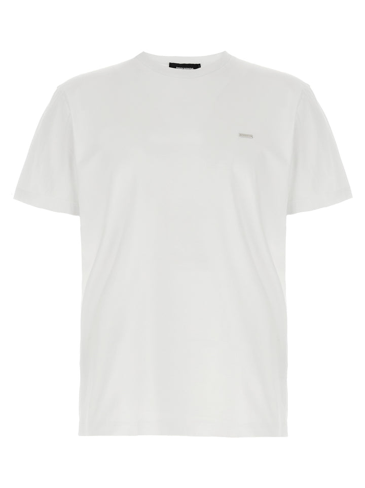 Dsquared2 Cool Fit T shirt - Bianco | 9d086ba87a17d6383b2b0a4b7abef0055bca1bc4