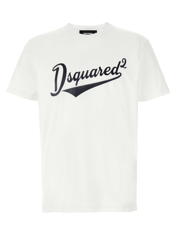 Dsquared2 Cool Fit T shirt - Bianco | dd139ea2e842e41be33af30a5ebf3f705a7d6ae8